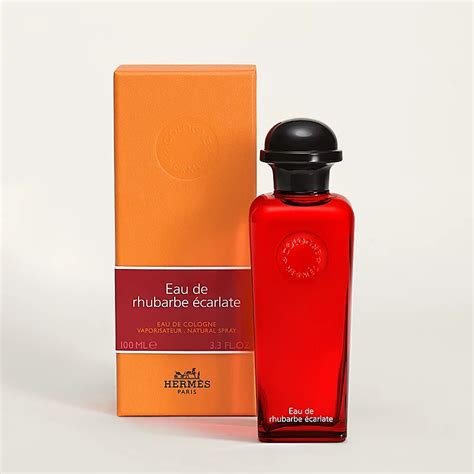 hermes eau de rhubarb escarlata shampoo|Hermes rhubarb sample.